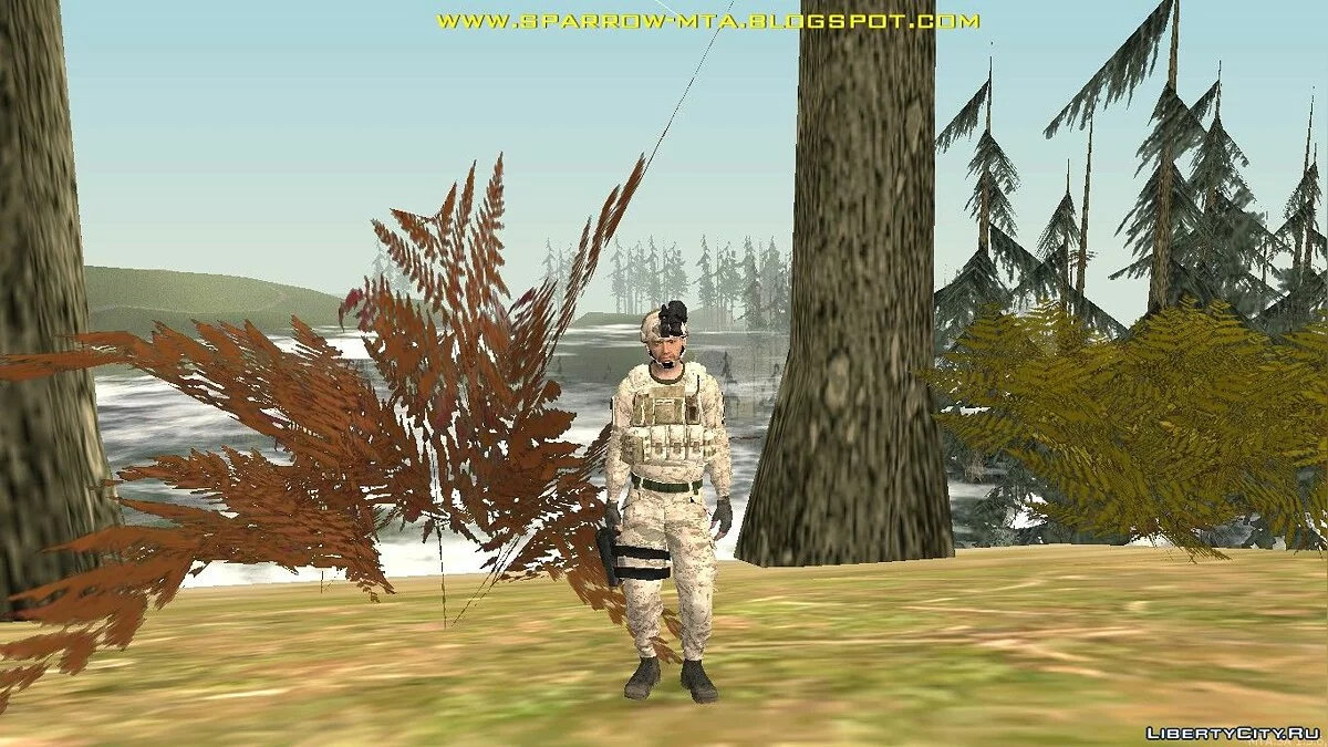 Скин американского военного / GTA San Andreas