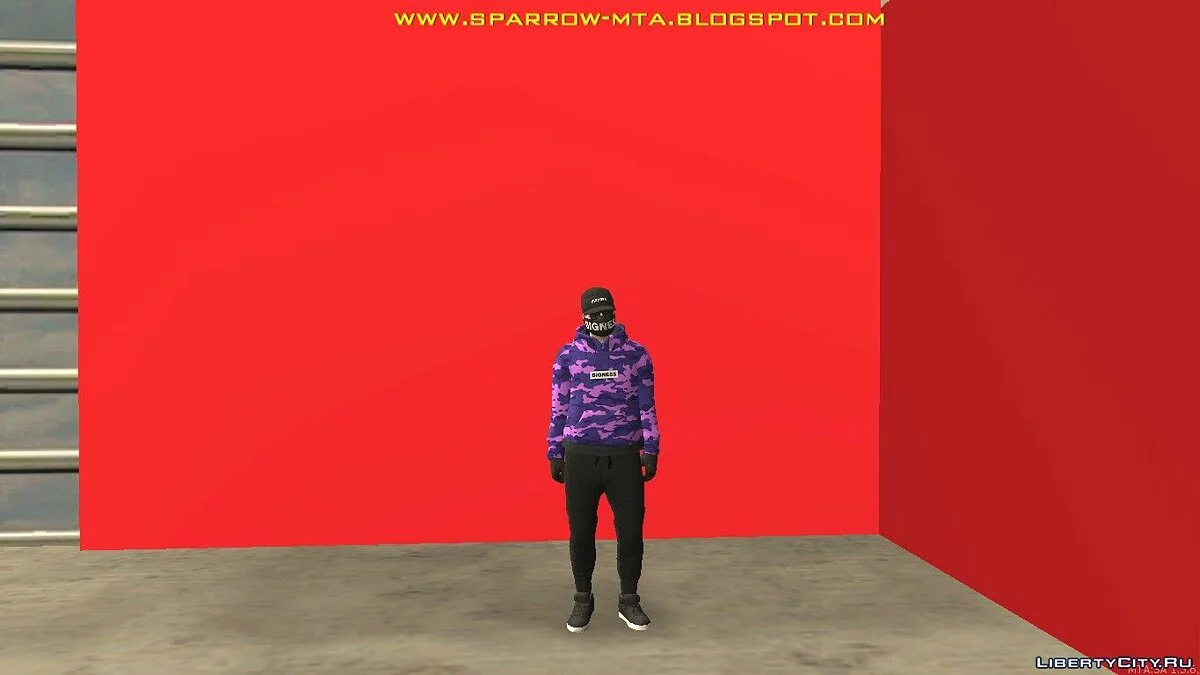 Скин из GTA Online / GTA San Andreas