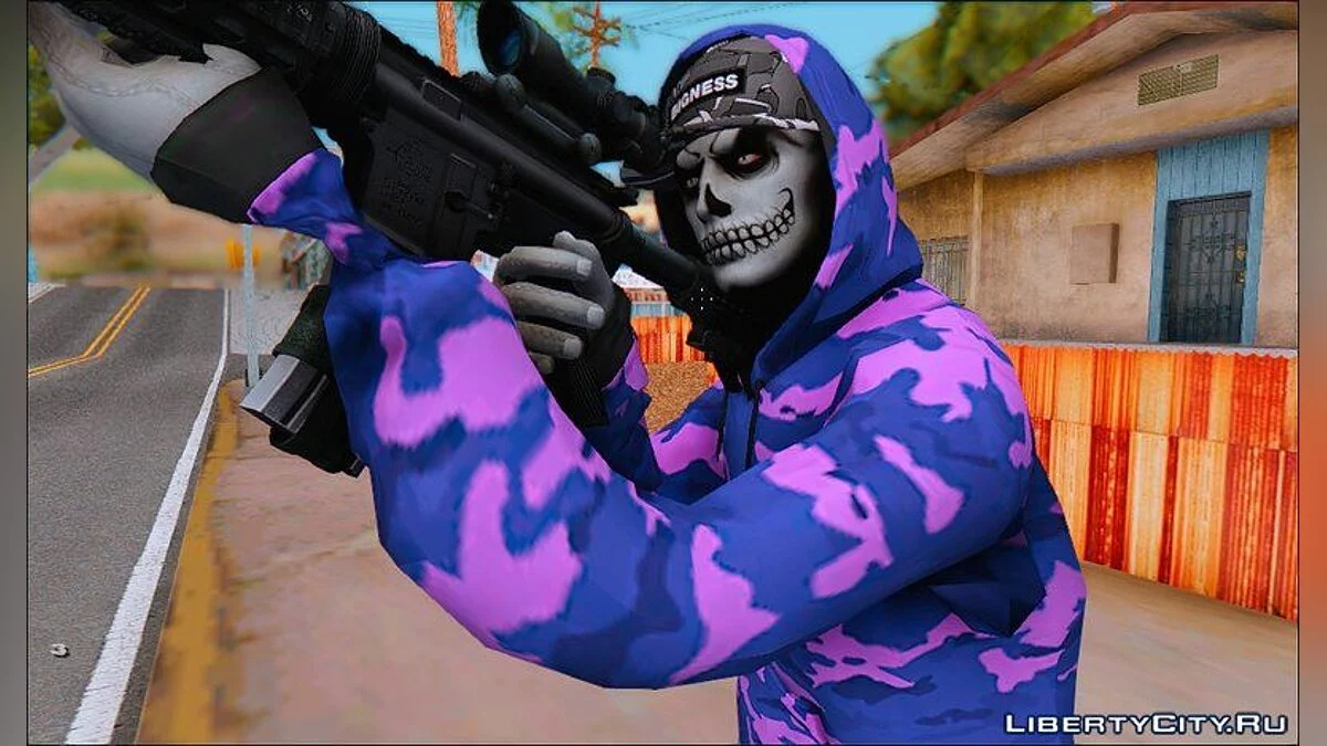 Скин от SeVer SchooL / GTA San Andreas