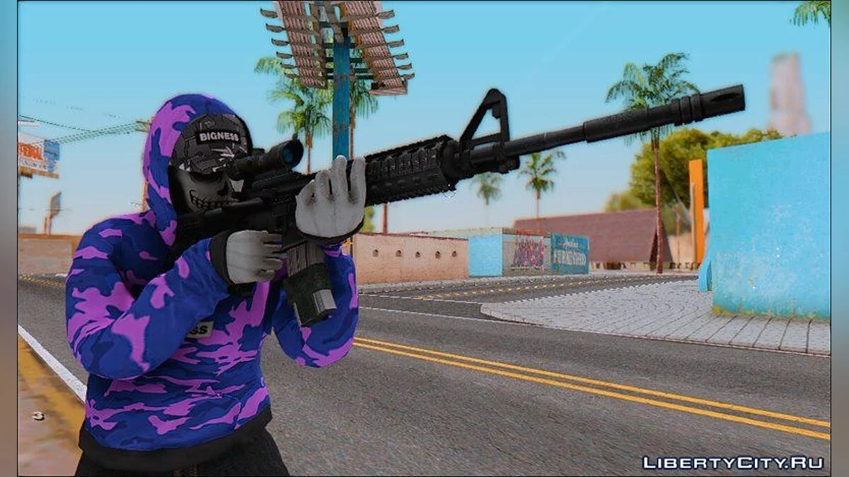 Скин от SeVer SchooL / GTA San Andreas