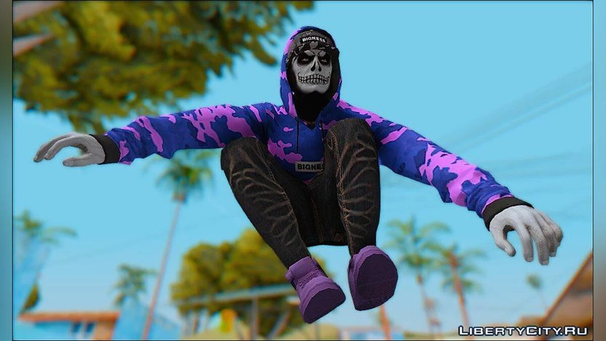 Скин от SeVer SchooL / GTA San Andreas