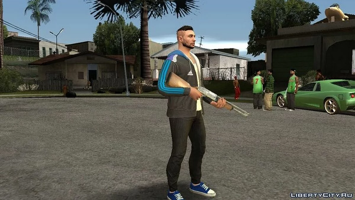 Скин персонажа из игры GTA Online / GTA San Andreas
