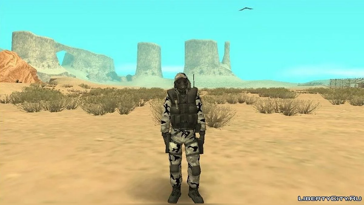 Скины SAS с капюшоном / GTA San Andreas