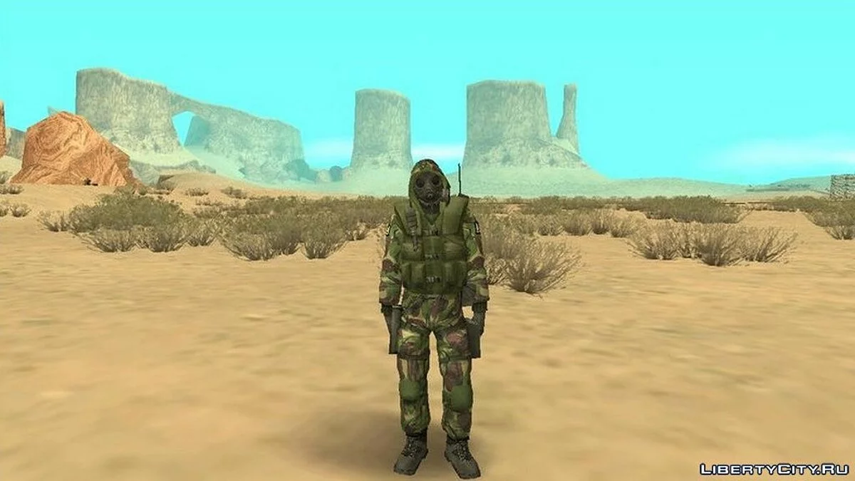Скины SAS с капюшоном / GTA San Andreas