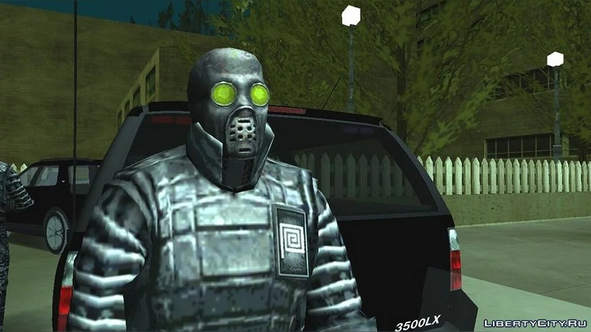 Солдат из игры Manhunt 2 / GTA San Andreas