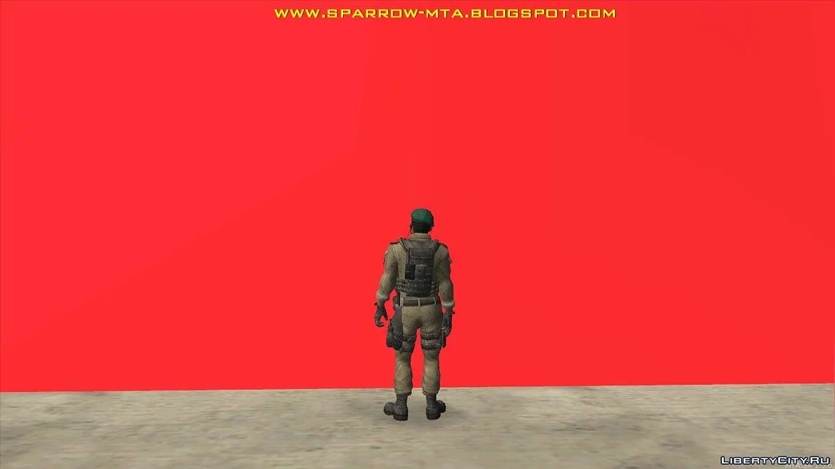 Солдат в форме для спецопераций / GTA San Andreas