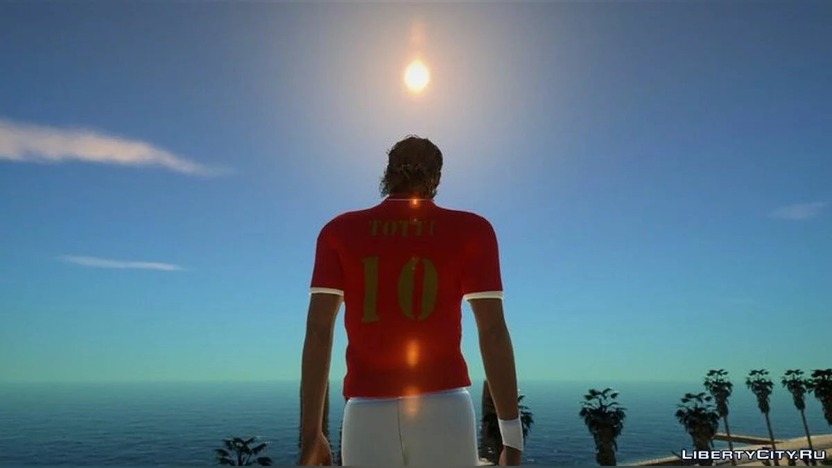 Тотти из игры Pro Evolution Soccer 2019 / GTA San Andreas