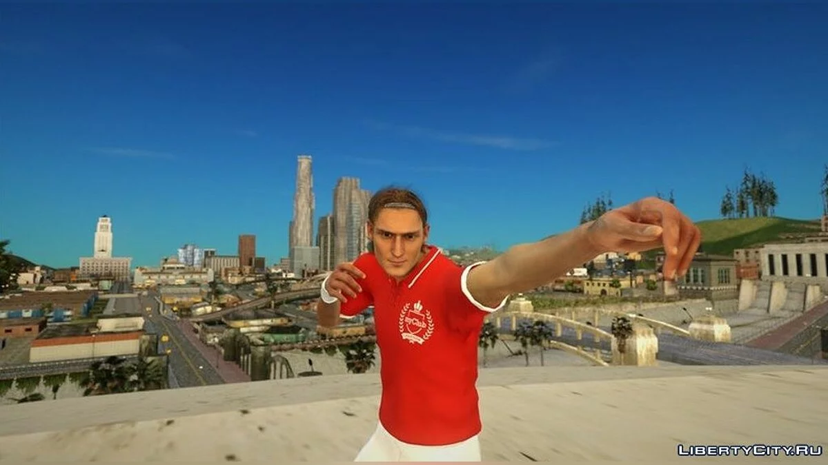Тотти из игры Pro Evolution Soccer 2019 / GTA San Andreas
