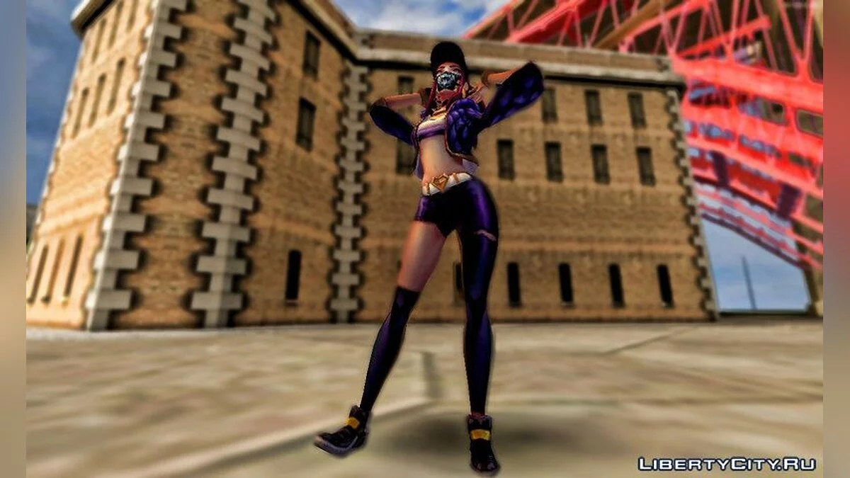 Akali Popstar из League Of Legends / GTA San Andreas