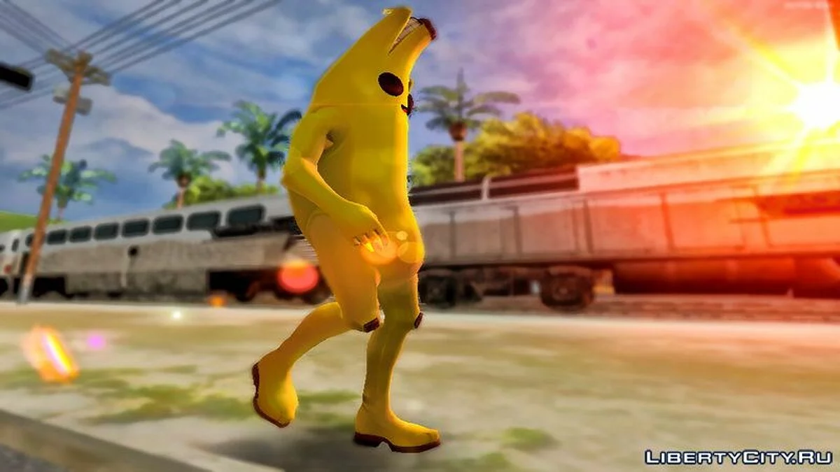 Банан из Фортнайта / GTA San Andreas