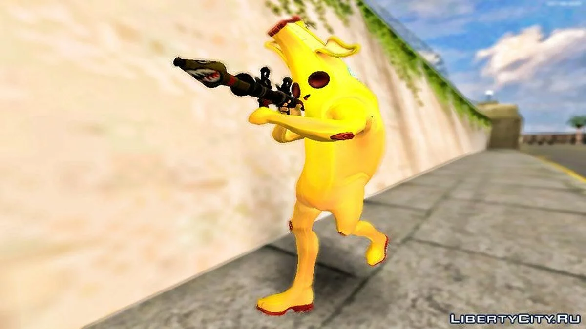 Банан из Фортнайта / GTA San Andreas