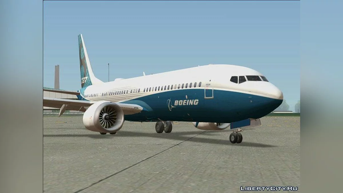Boeing 737 MAX 8 / GTA San Andreas