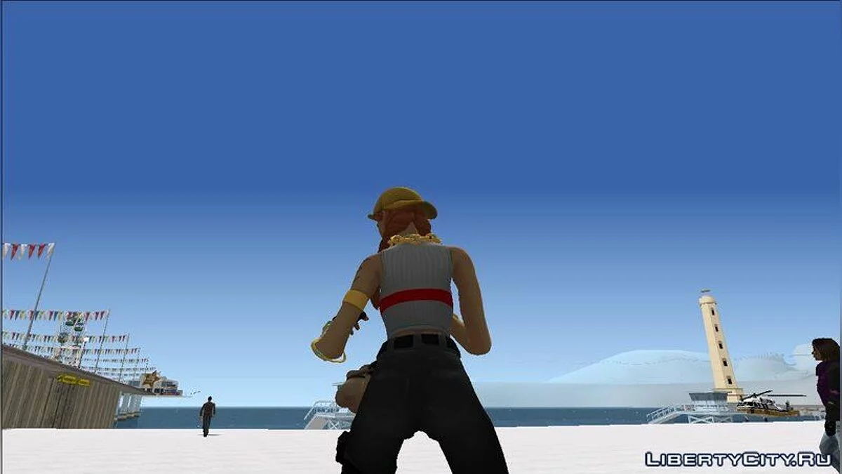 Добытчица из Фортнайта / GTA San Andreas