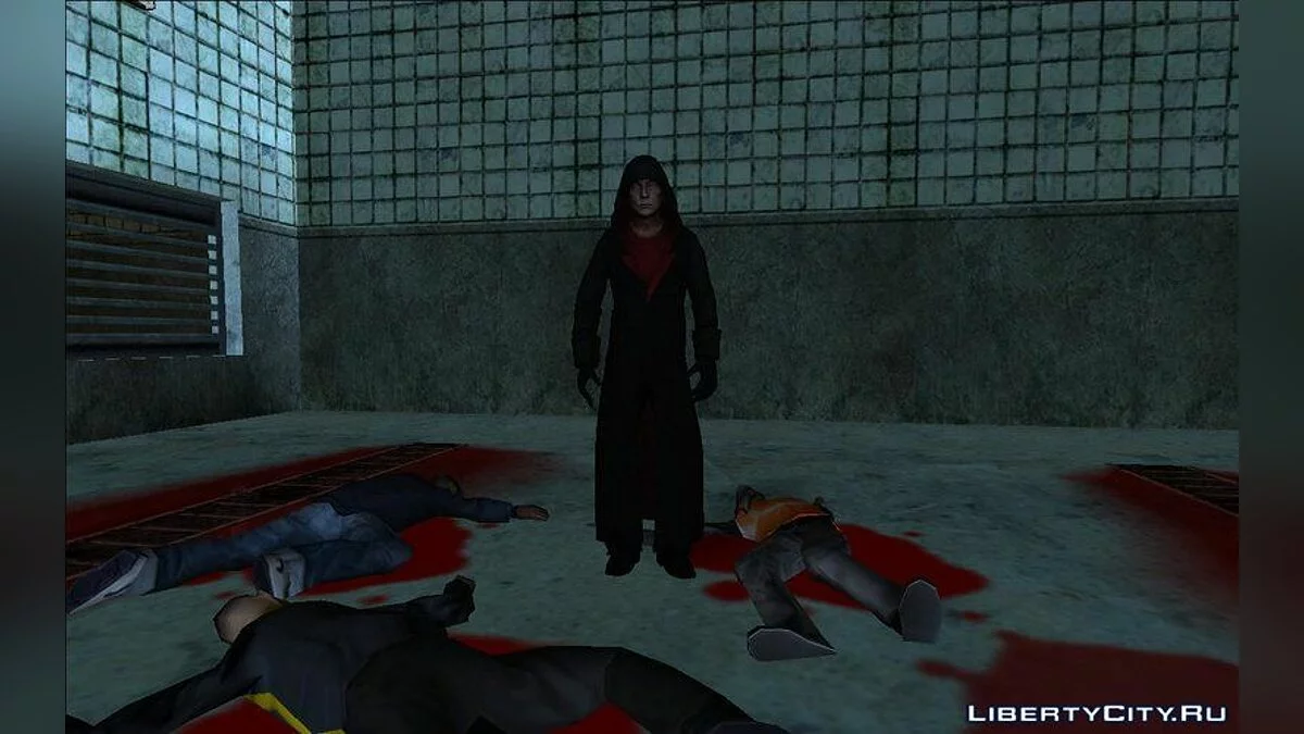 Джон Крамер (Пила) из SAW: The Video Game / GTA San Andreas