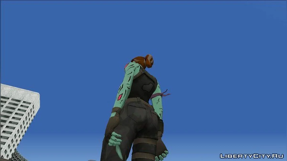 Ghoul Trooper из Фортнайта / GTA San Andreas