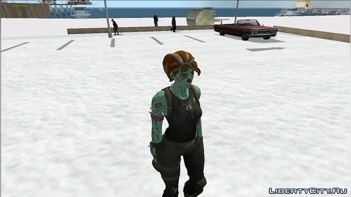 Ghoul Trooper из Фортнайта / GTA San Andreas