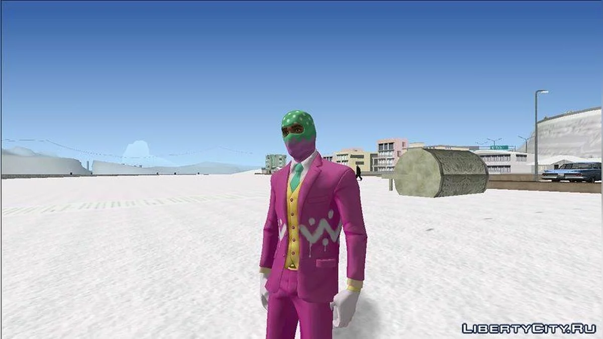Экипировка киллер-сюрприз из Фортнайта / GTA San Andreas
