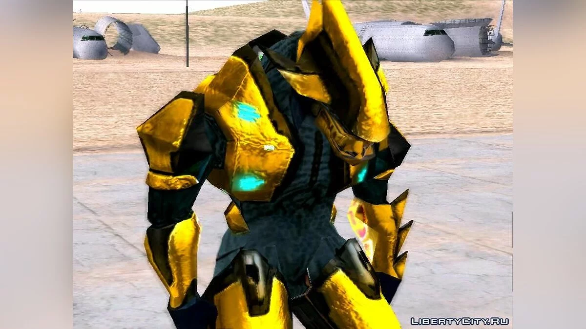 Элита из игры HALO CE / GTA San Andreas