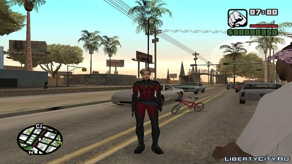 Капитан Марвел / GTA San Andreas