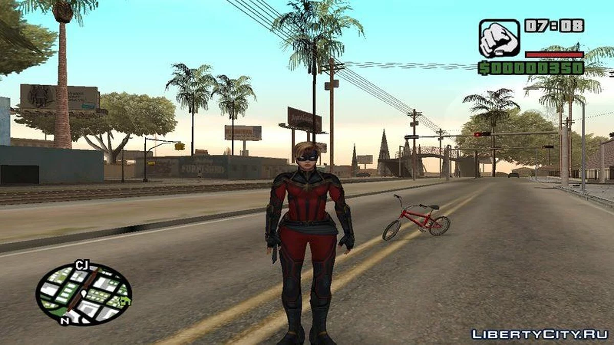 Капитан Марвел / GTA San Andreas