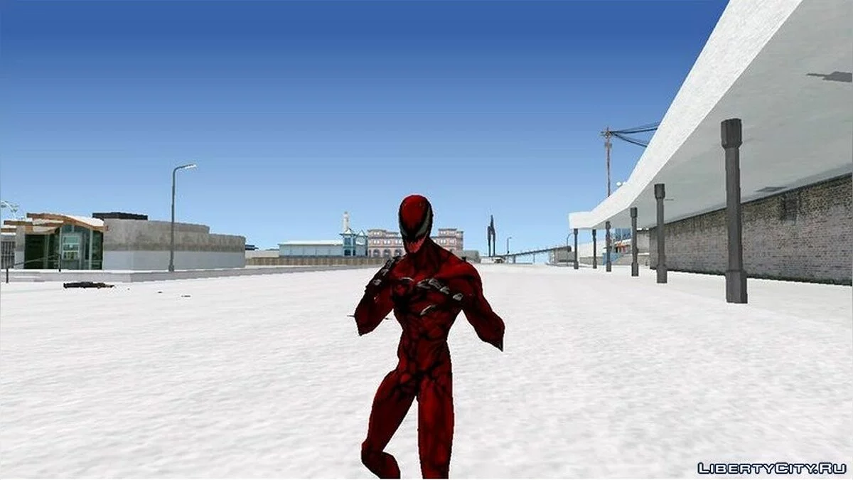 Карнаж из игры Marvel Strike Force / GTA San Andreas