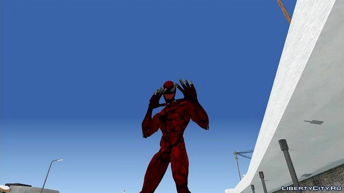 Карнаж из игры Marvel Strike Force / GTA San Andreas