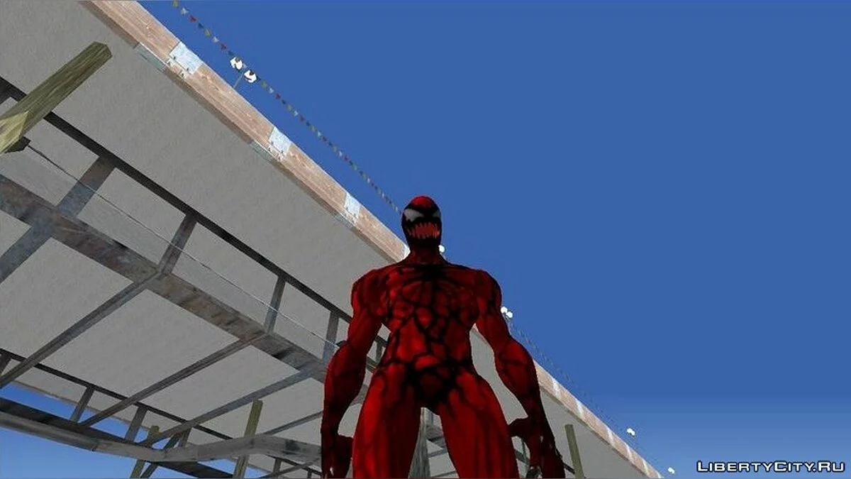 Карнаж из игры Marvel Strike Force / GTA San Andreas
