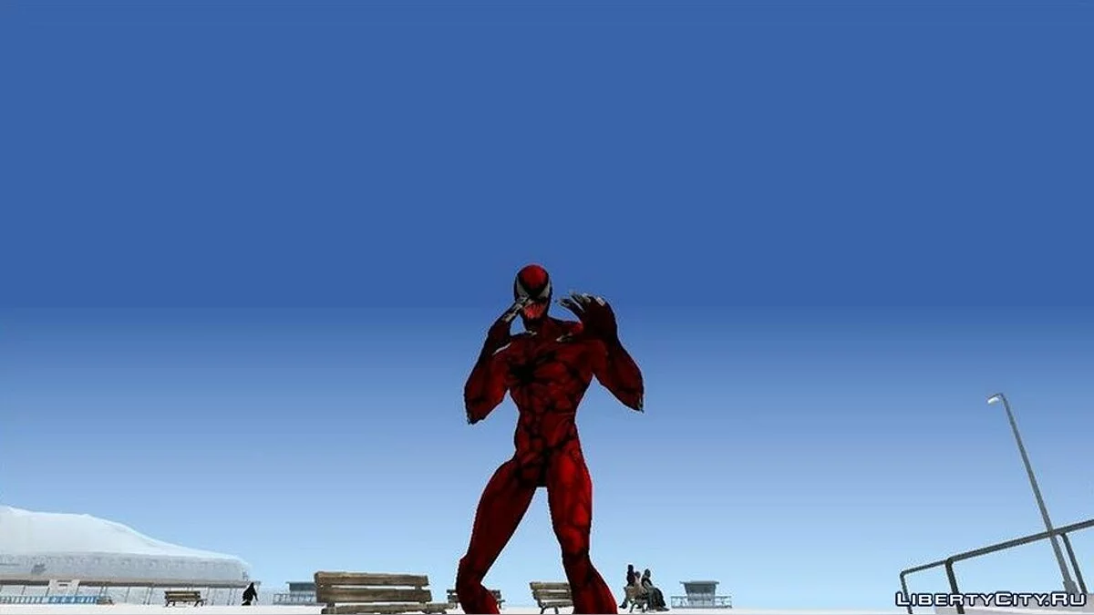 Карнаж из игры Marvel Strike Force / GTA San Andreas
