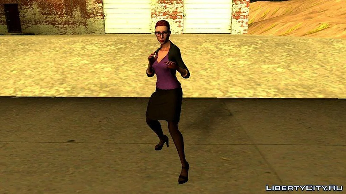 Кинзи Кенсингтон из Saints Row 4 / GTA San Andreas