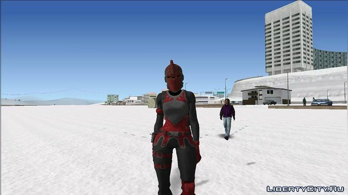 Красный рыцарь из Фортнайта / GTA San Andreas
