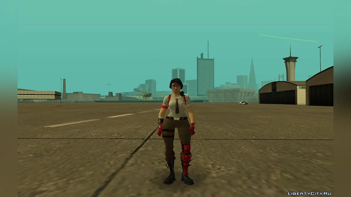 Mia Khalifa из Фортнайт / GTA San Andreas