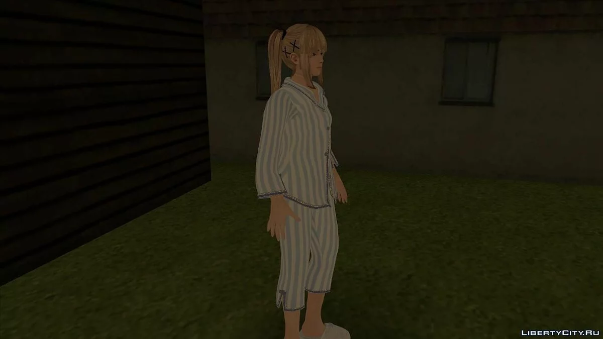 Мэри Роуз в пижаме / GTA San Andreas