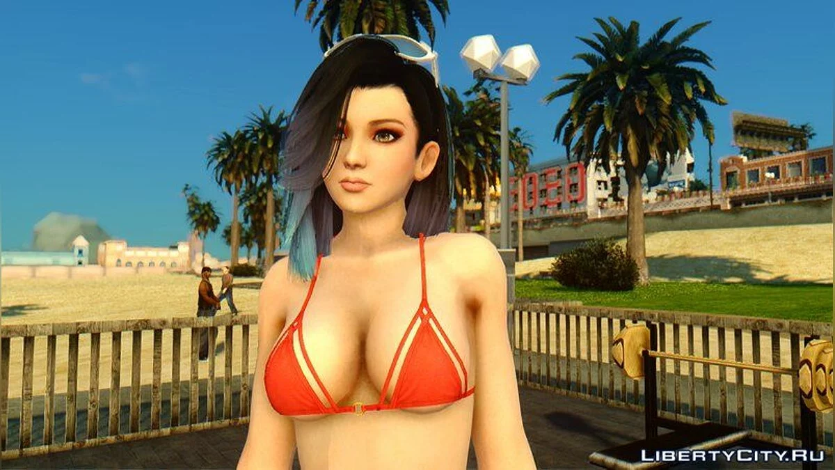 Momiji в летнем купальнике / GTA San Andreas