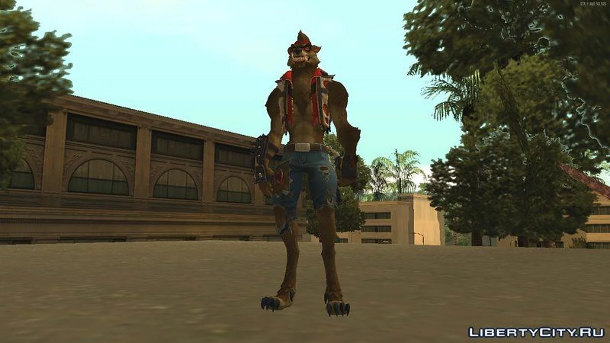 Оборотень из Фортнайта / GTA San Andreas