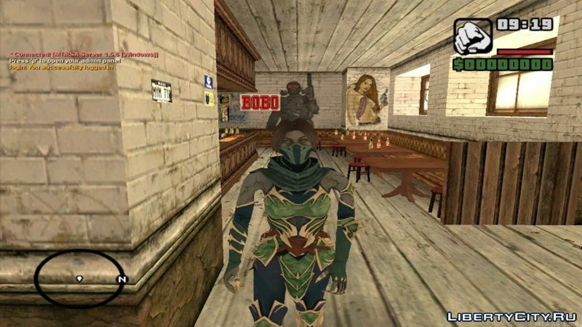 Пак персонажей из Mortal Kombat / GTA San Andreas
