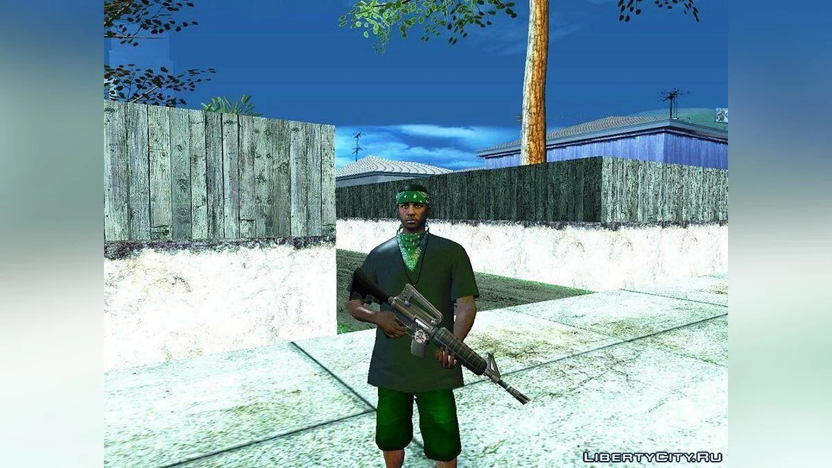 Рандомный скин #187 из GTA Online / GTA San Andreas