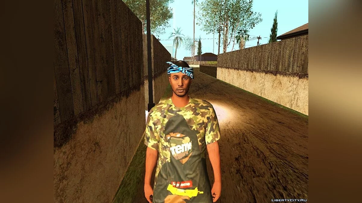 Рандомный скин #199 из GTA Online DLC "Лоурайдеры" / GTA San Andreas