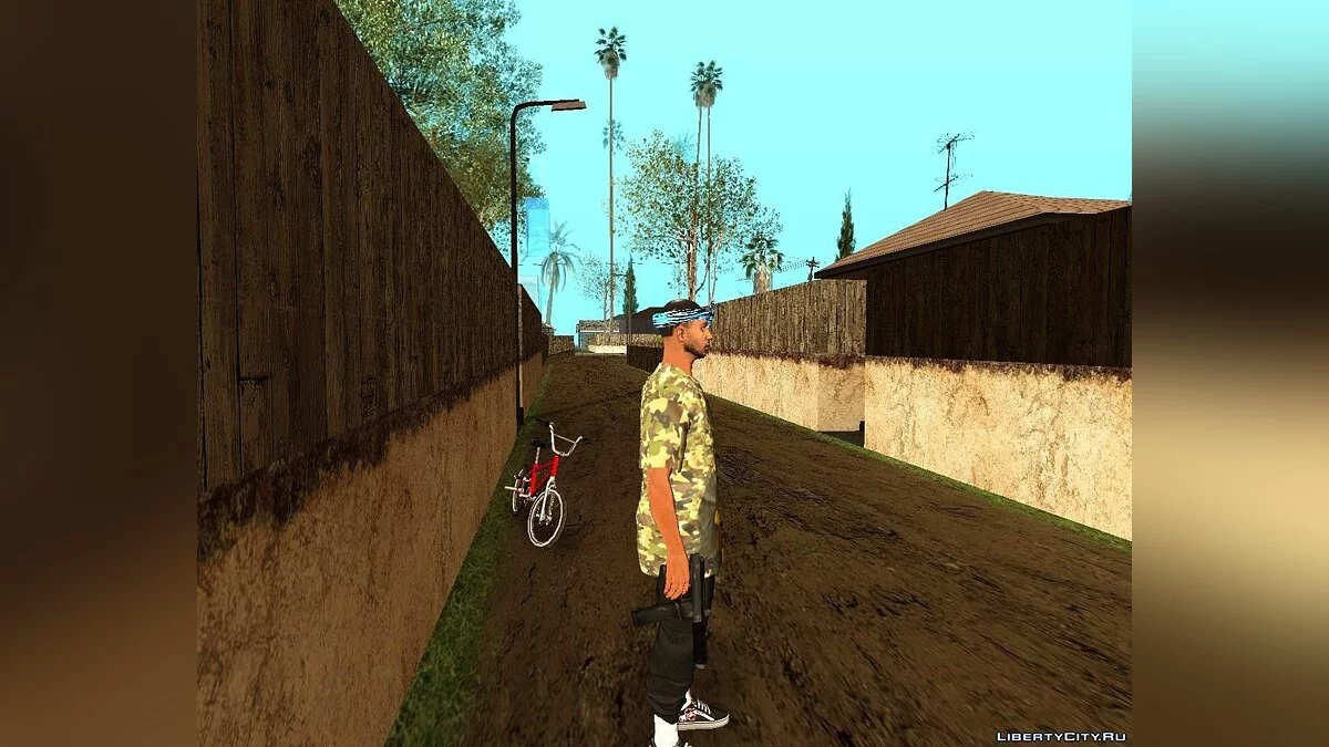 Рандомный скин #199 из GTA Online DLC "Лоурайдеры" / GTA San Andreas