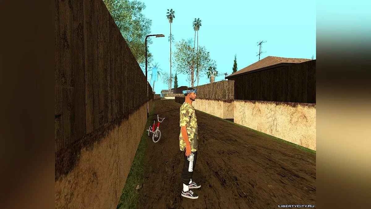 Рандомный скин #199 из GTA Online DLC "Лоурайдеры" / GTA San Andreas