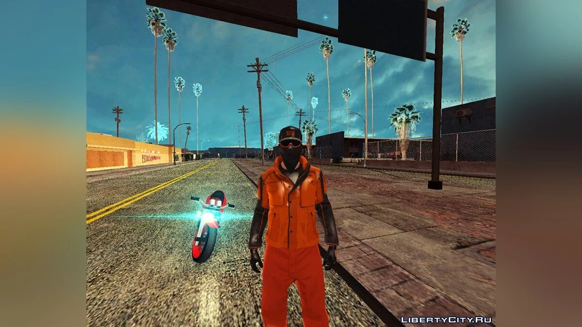 Рандомный скин #215 из GTA Online / GTA San Andreas
