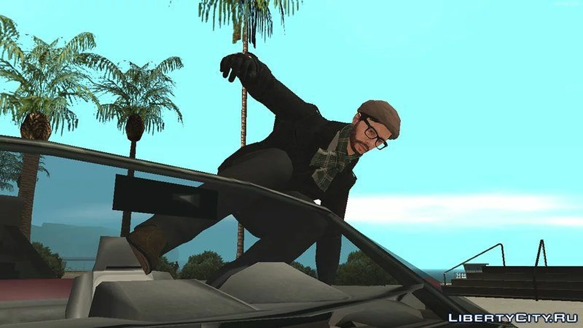 Рандомный скин #24 - косплей из Агенты А.Н.К.Л. / GTA San Andreas