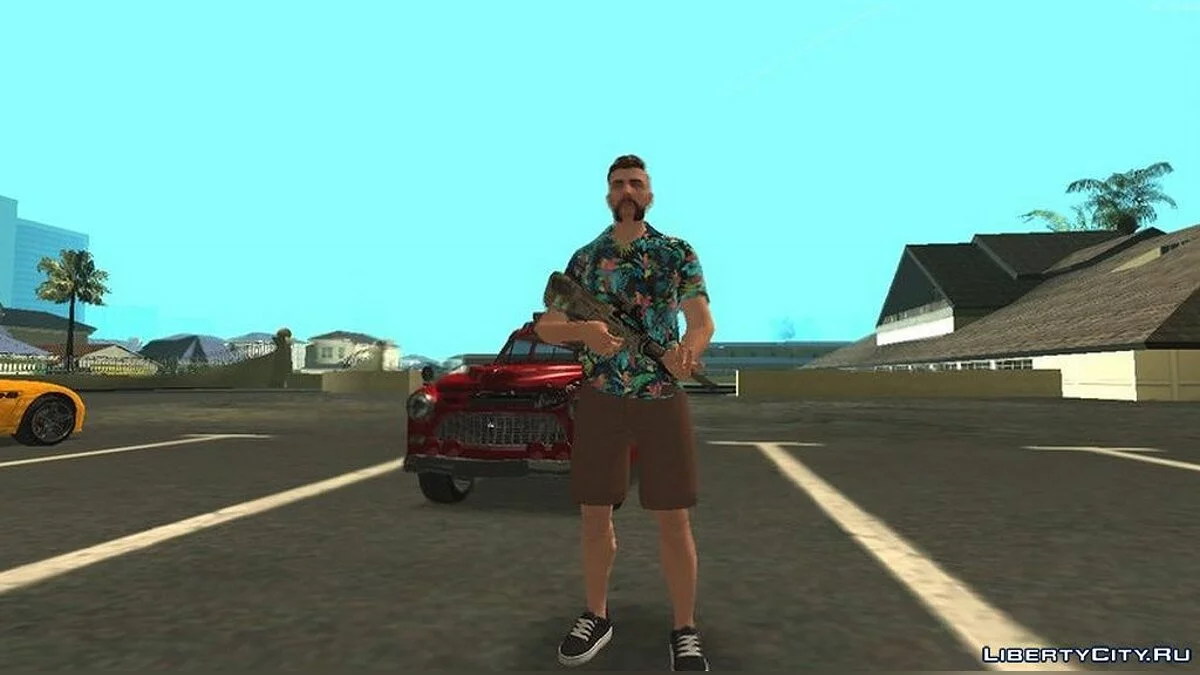 Рандомный скин из GTA Online #25 - летний хипстер / GTA San Andreas