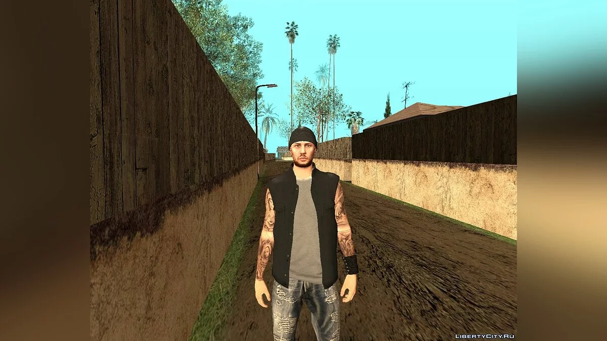 Рандомный скин из GTA Online (DLC байкеры) / GTA San Andreas