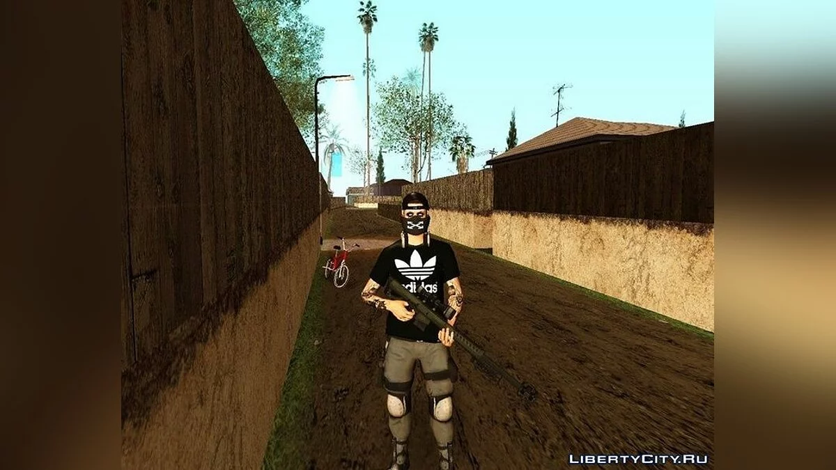 Рандомный скин из GTA Online / GTA San Andreas