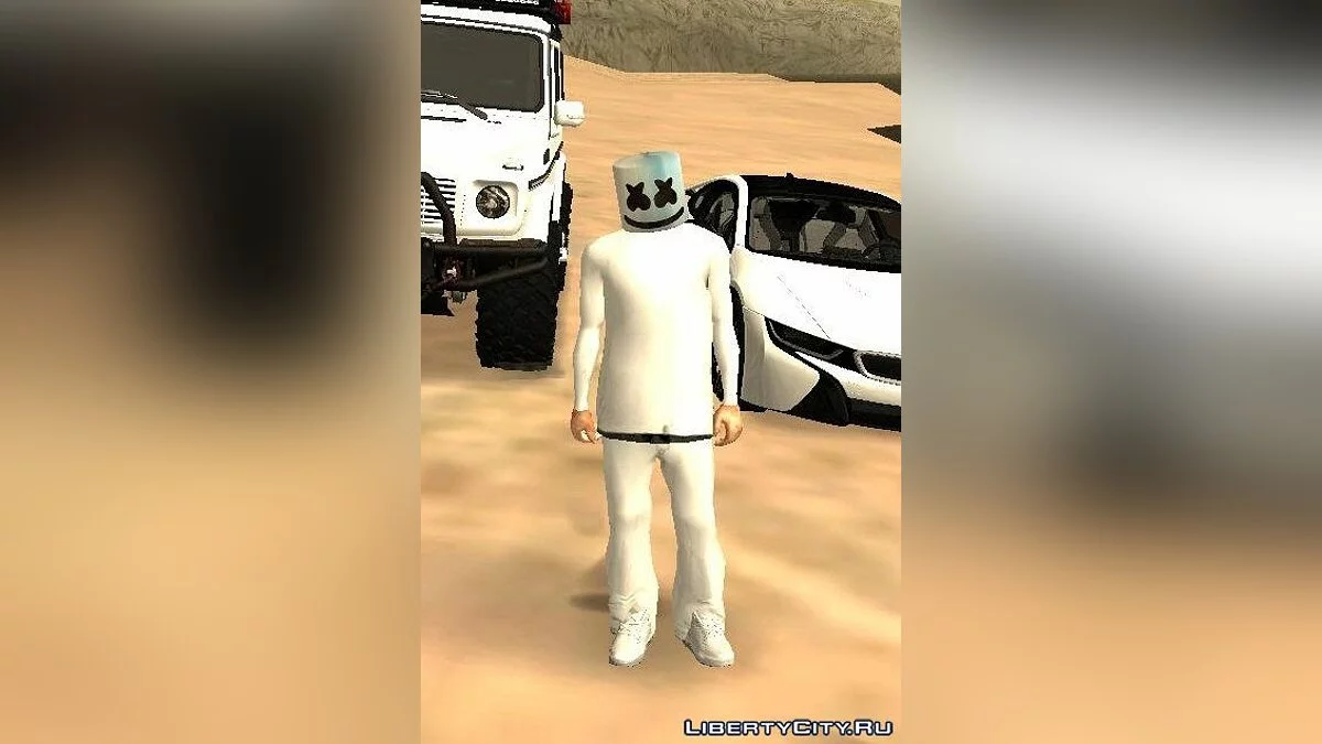Скин Marshmello / GTA San Andreas