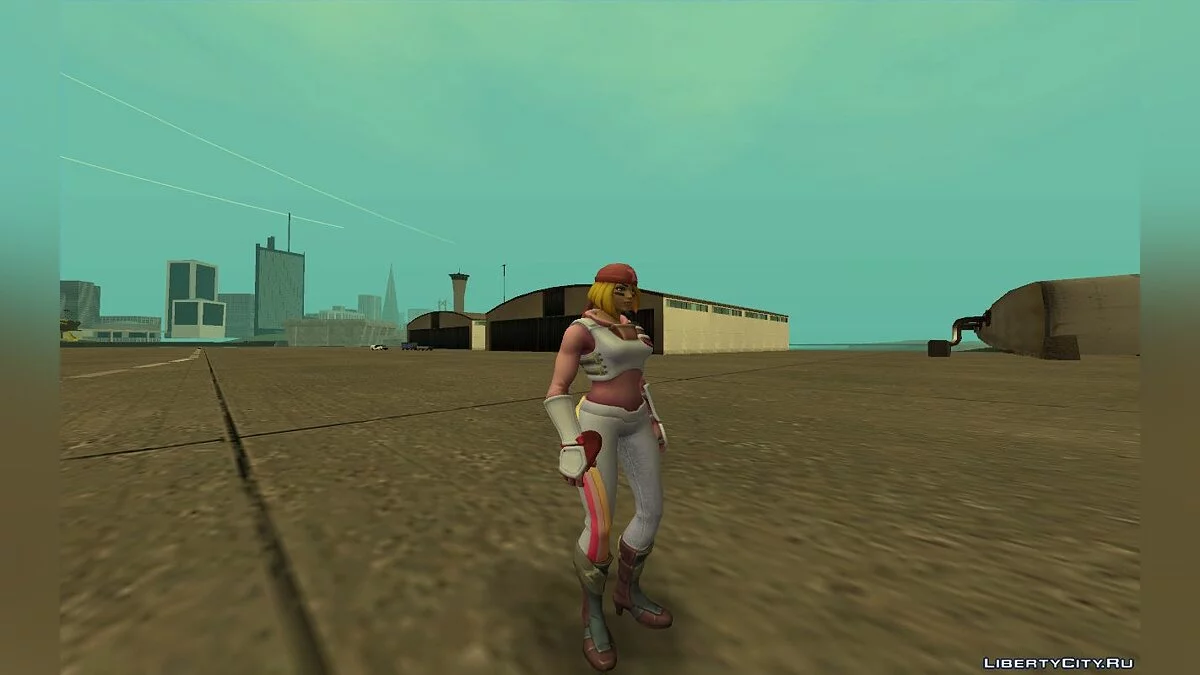 Валентина из Фортнайт / GTA San Andreas