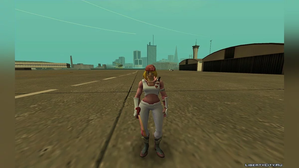 Валентина из Фортнайт / GTA San Andreas