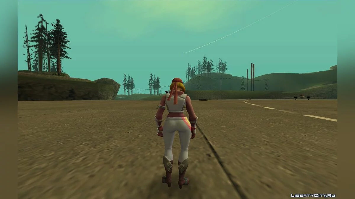 Валентина из Фортнайт / GTA San Andreas