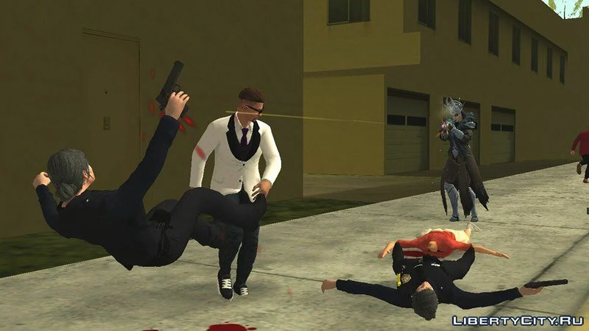 Владычица льда из Fortnite / GTA San Andreas