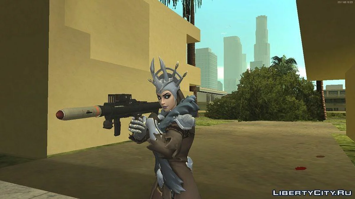 Владычица льда из Fortnite / GTA San Andreas